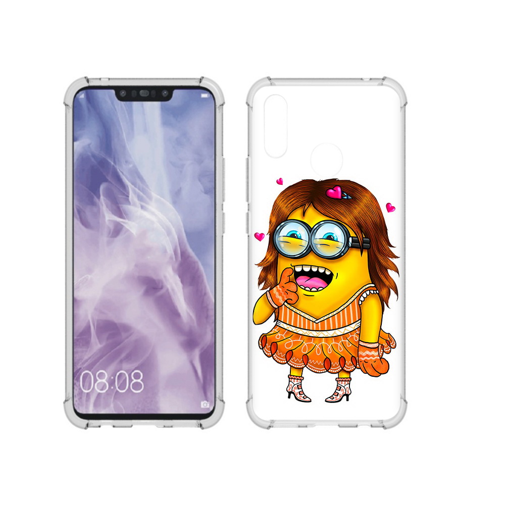 

Чехол MyPads Tocco для Huawei Nova 3i Миньон девочка (PT227100.63.116), Прозрачный, Tocco
