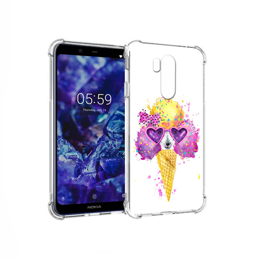

Чехол MyPads Tocco для Nokia X7 Рожок (PT123767.122.146), Прозрачный, Tocco