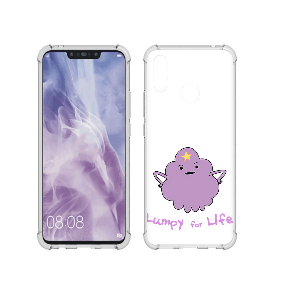 

Чехол MyPads Tocco для Huawei Nova 3i Принцесса пупырчатого королевства (PT227100.63.139), Прозрачный, Tocco