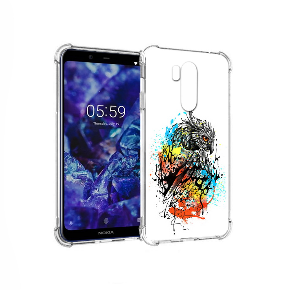 

Чехол MyPads Tocco для Nokia X7 Творческая сова (PT123767.122.170), Прозрачный, Tocco