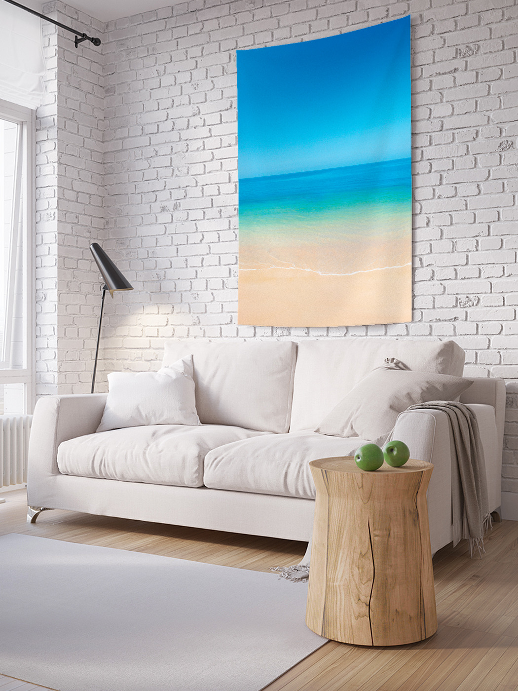 

Вертикальное фотопанно на стену JoyArty Море переливается 150x200 см, Море переливается