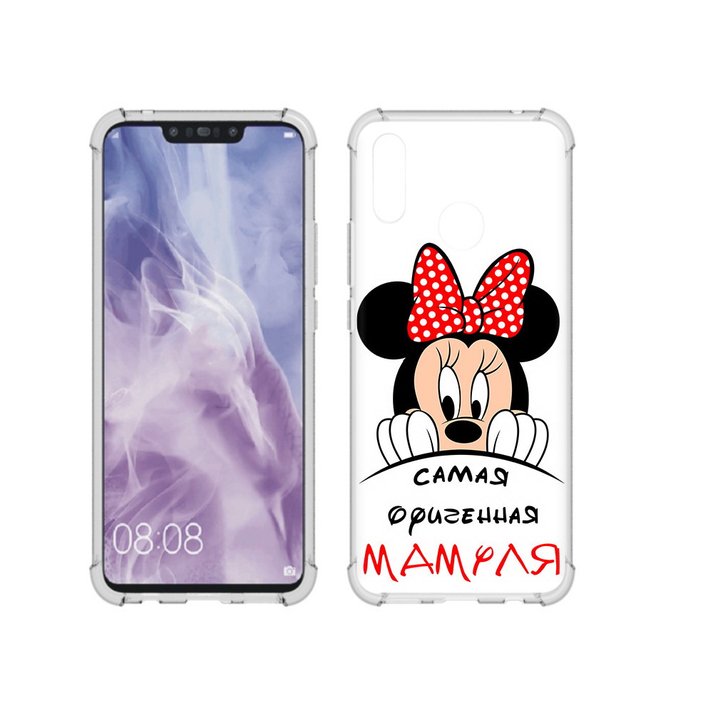 

Чехол MyPads Tocco для Huawei Nova 3i Самая лучшая мамуля Мини Маус (PT227100.63.152), Прозрачный, Tocco