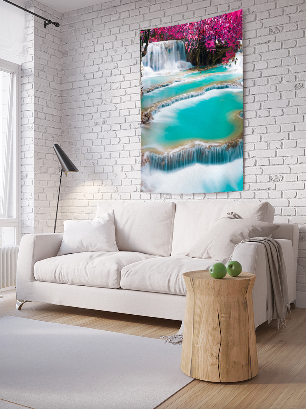 

Вертикальное фотопанно на стену JoyArty Водопадные чудеса 150x200 см, Водопадные чудеса
