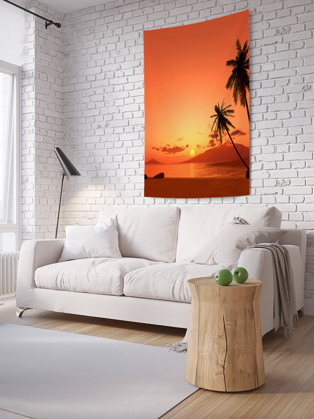 

Вертикальное фотопанно на стену JoyArty На канарских островах 150x200 см, На канарских островах