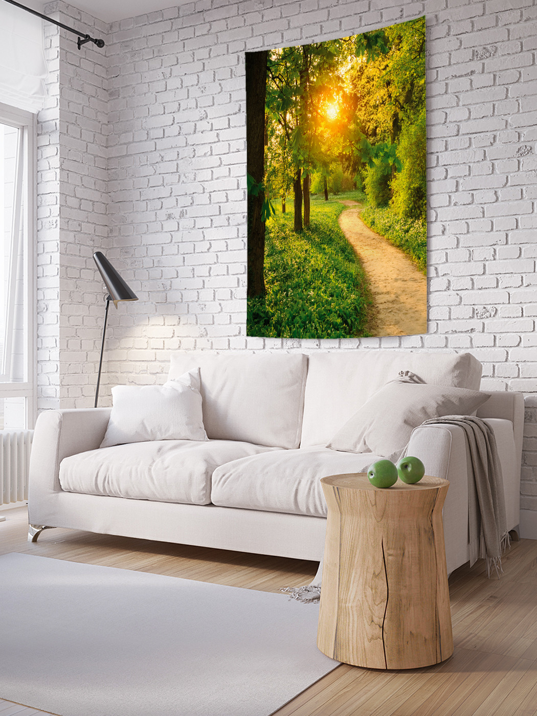 

Вертикальное фотопанно на стену JoyArty Веселая тропинка 150x200 см, Веселая тропинка