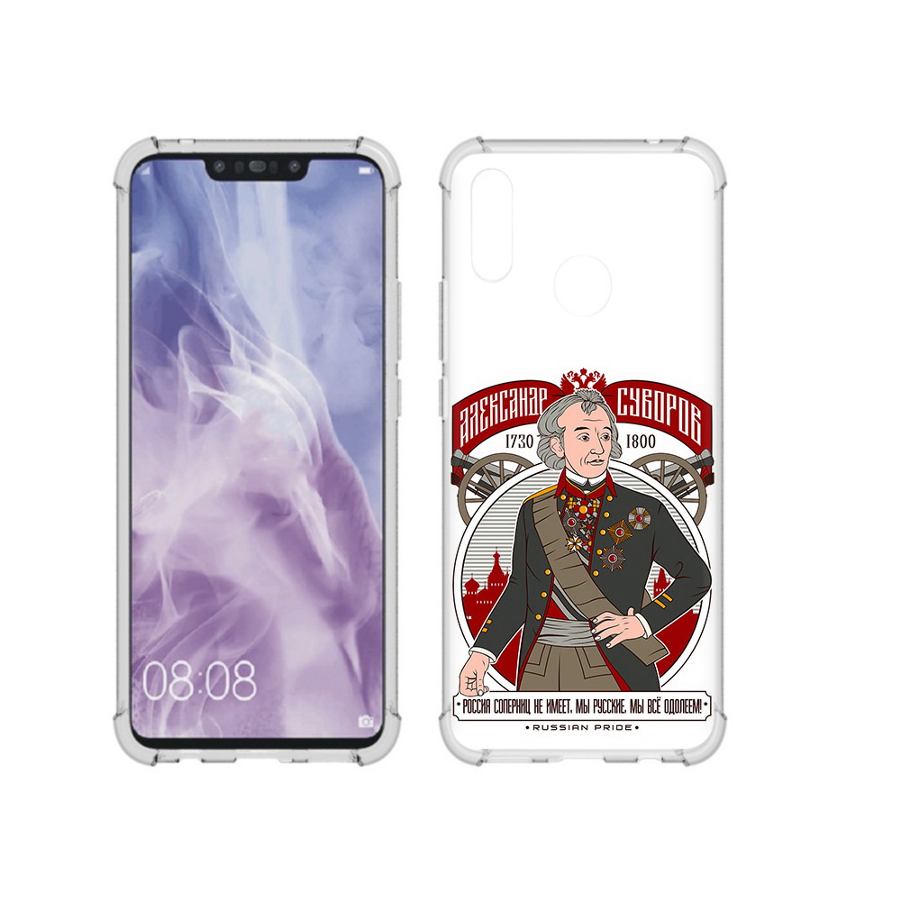 

Чехол MyPads Tocco для Huawei Nova 3i Суворов (PT227100.63.164), Прозрачный, Tocco