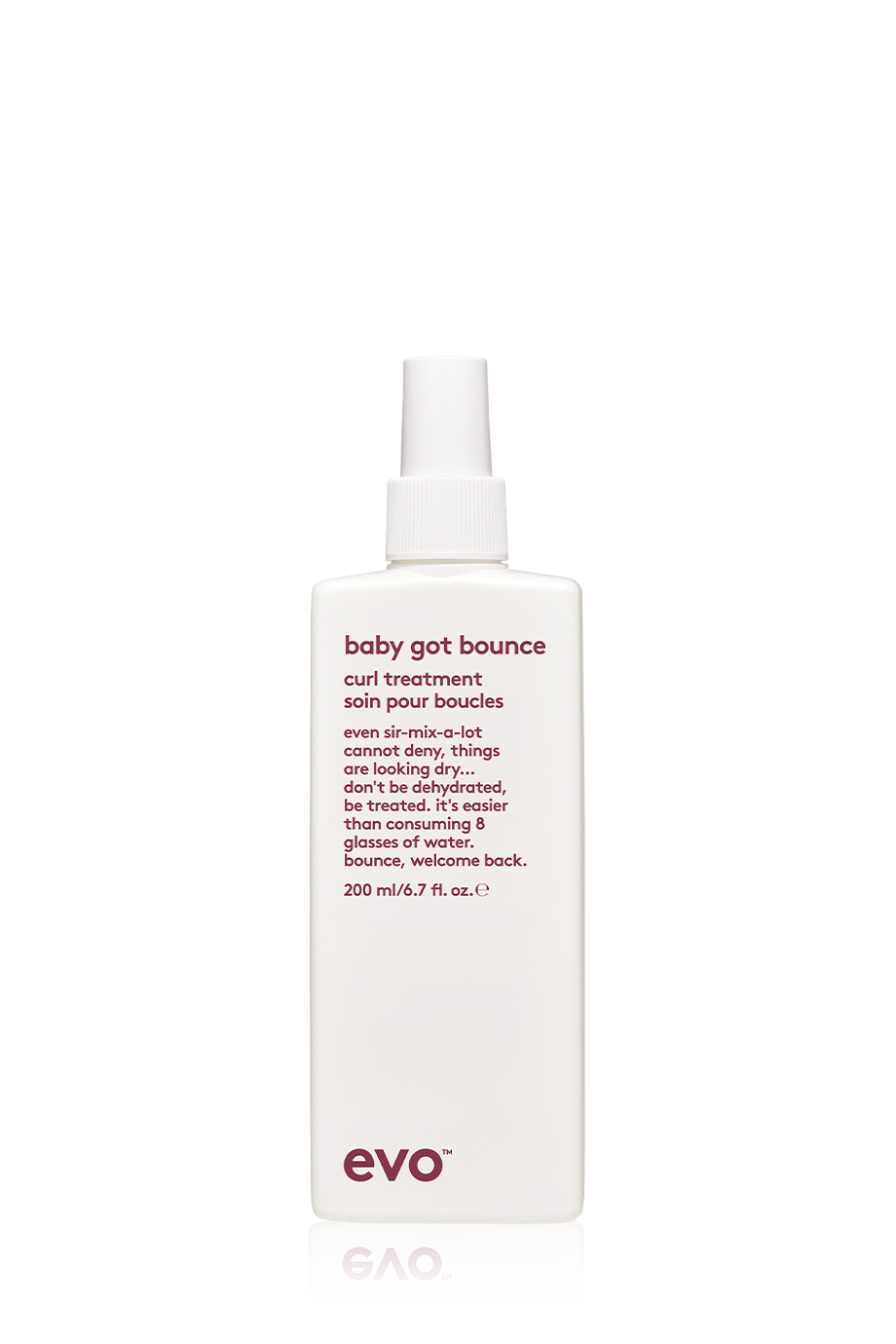 Смываемый уход EVO Baby got bounce curl treatment для вьющихся и кудрявых волос, 200 мл