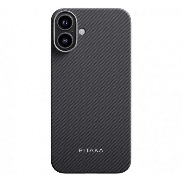 

Чехол Pitaka Ultra-Slim Case для iPhone 16 Plus Black (KI1601MA), Черный, Ultra-Slim Case