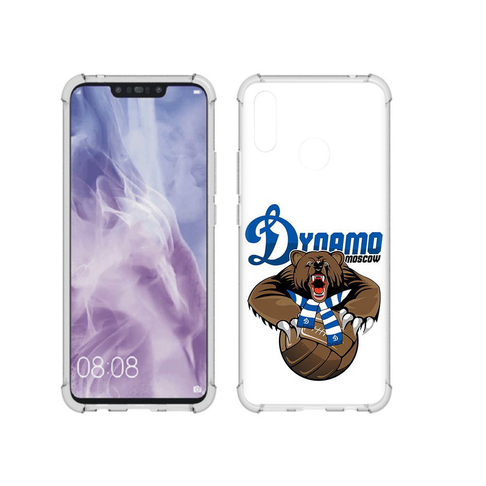 

Чехол MyPads Tocco для Huawei Nova 3i ФК Динамо медведь (PT227100.63.175), Прозрачный, Tocco