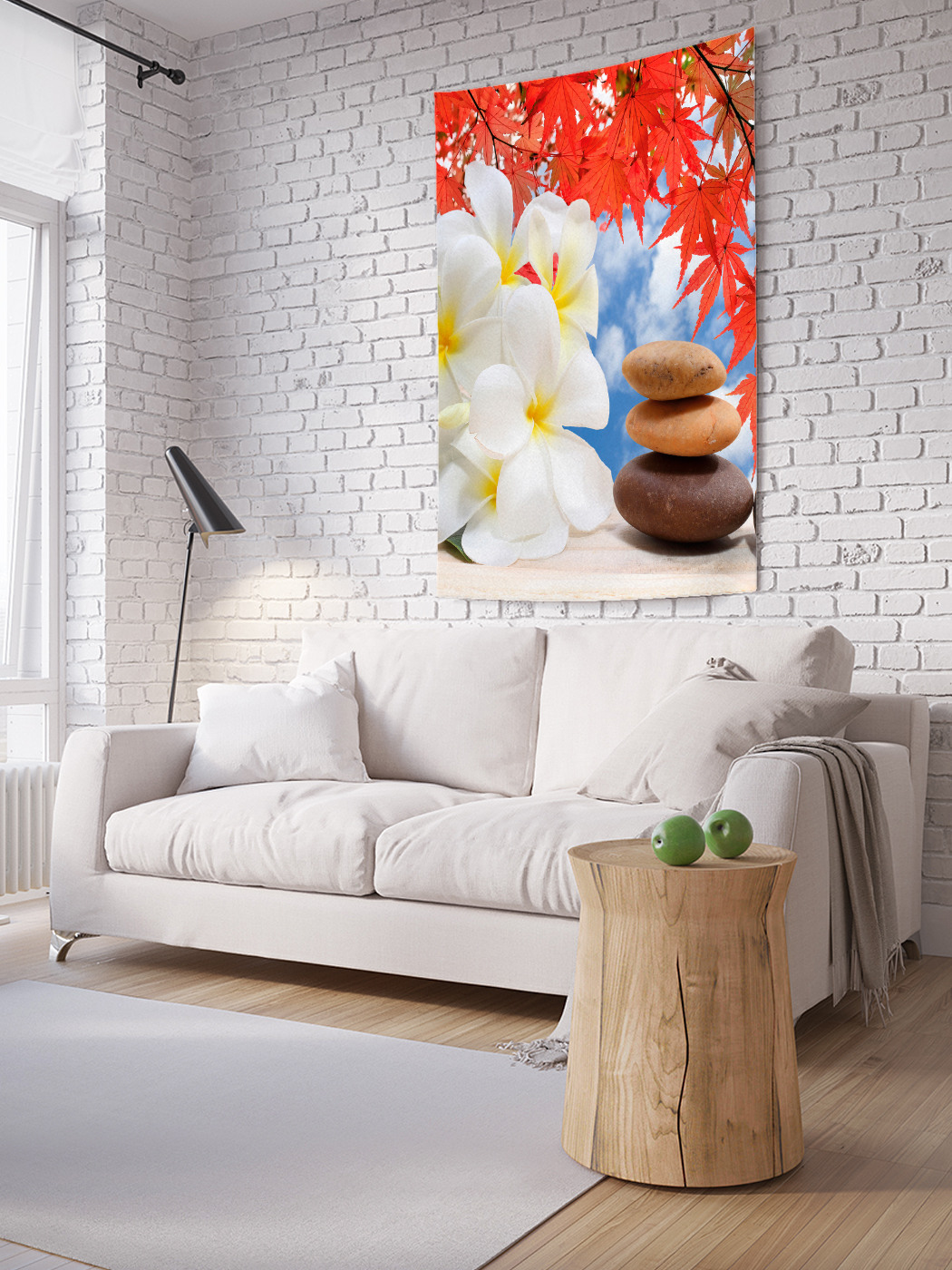 

Вертикальное фотопанно на стену JoyArty Дикие цветы 150x200 см, Дикие цветы