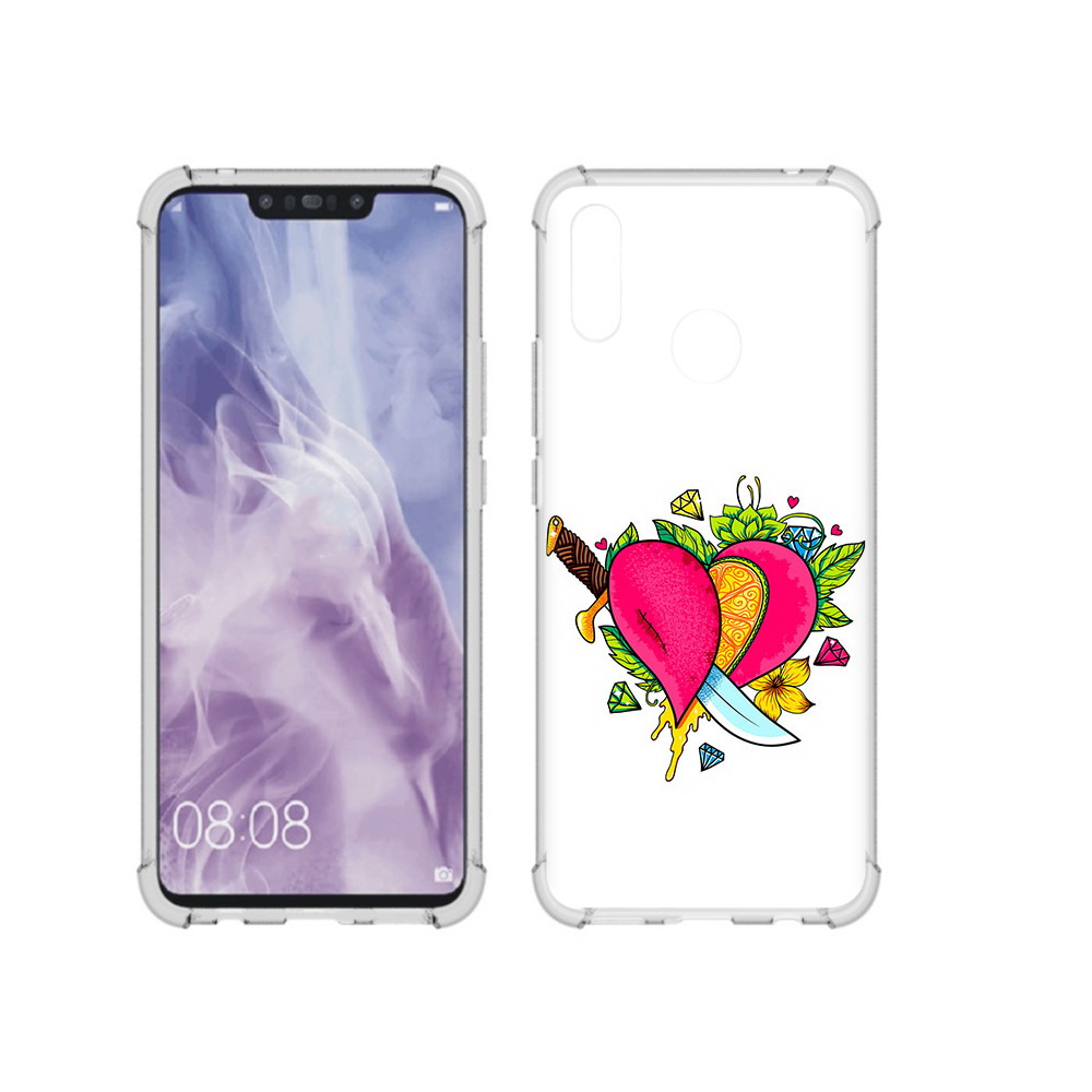 

Чехол MyPads Tocco для Huawei Nova 3i Фруктовое сердце (PT227100.63.188), Прозрачный, Tocco