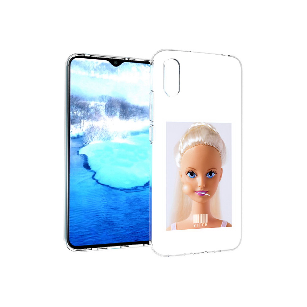 

Чехол MyPads Tocco для Xiaomi Redmi 9A барби (PT151022.270.226), Прозрачный, Tocco