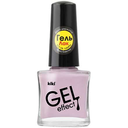 Купить Лак для ногтей с гелевым эффектом Kiki Gel Effect 080 бледно-розовый, США
