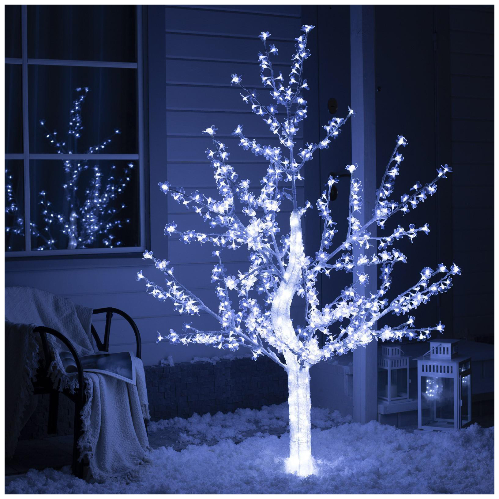 

Световое дерево Luazon Lighting Уличный 2317314 белый холодный, Уличный