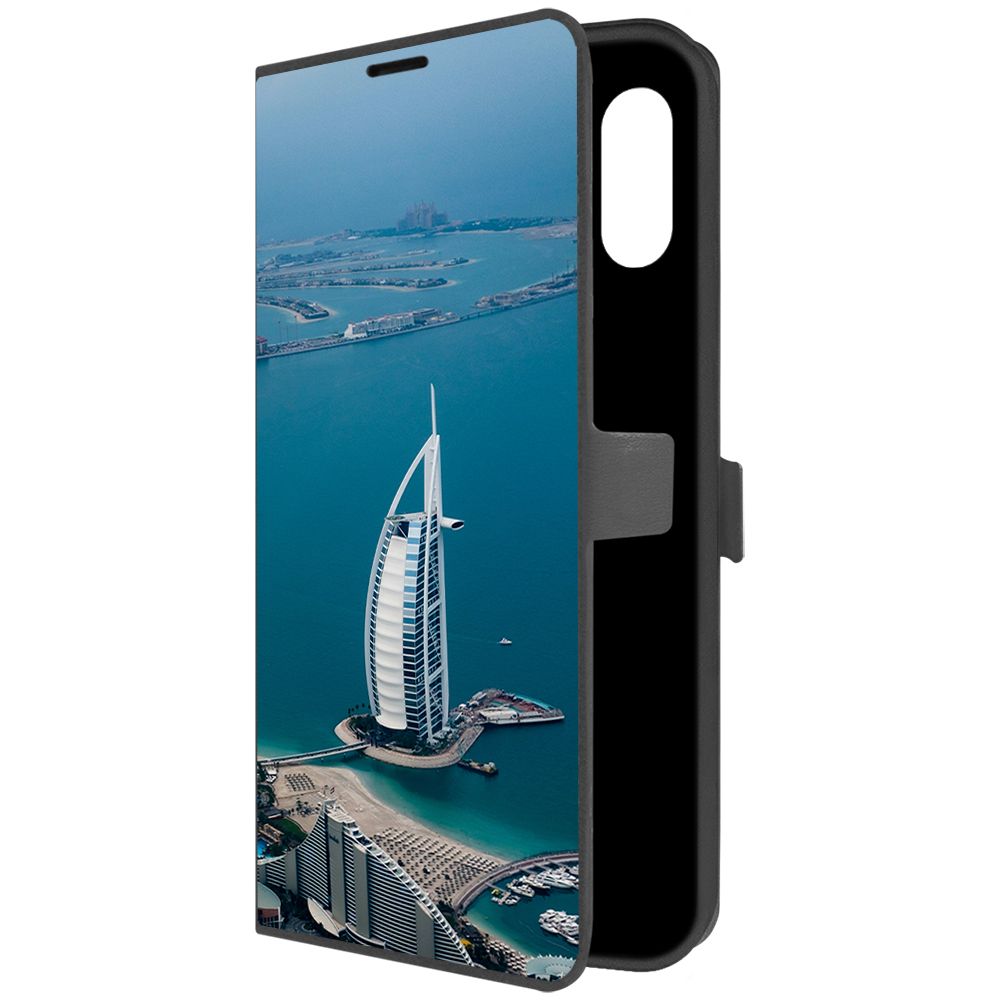 

Чехол-книжка Krutoff Eco Book для Samsung Galaxy A02 (A022) ОАЭ, Бурдж-эль-Араб (черный)