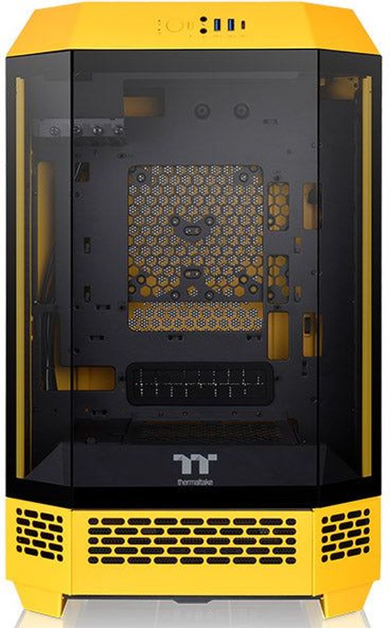 

Корпус компьютерный Thermaltake The Tower 300 (CA-1Y4-00S4WN-00) желтый, The Tower 300