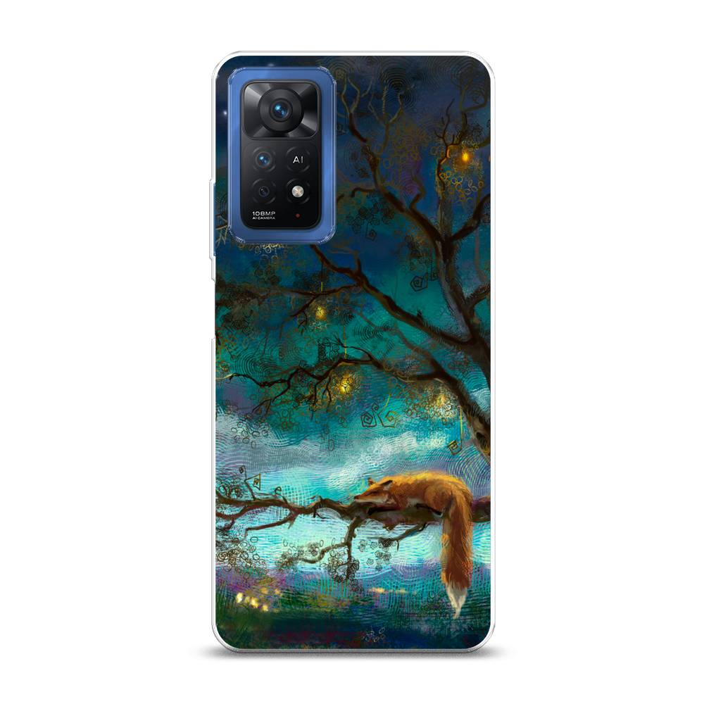 фото Чехол awog "лиса устала" для xiaomi redmi note 11e pro