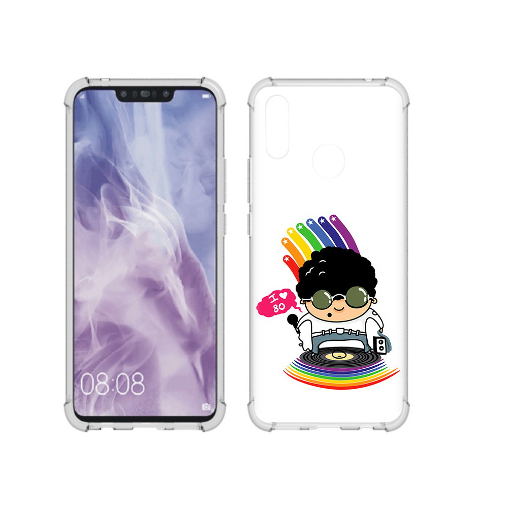 

Чехол MyPads Tocco для Huawei Nova 3i Я люблю 80-е (PT227100.63.205), Прозрачный, Tocco