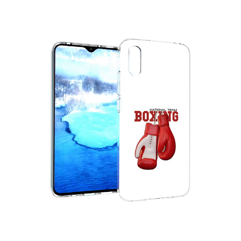 

Чехол MyPads Tocco для Xiaomi Redmi 9A боксерские перчатки (PT151022.270.244), Прозрачный, Tocco