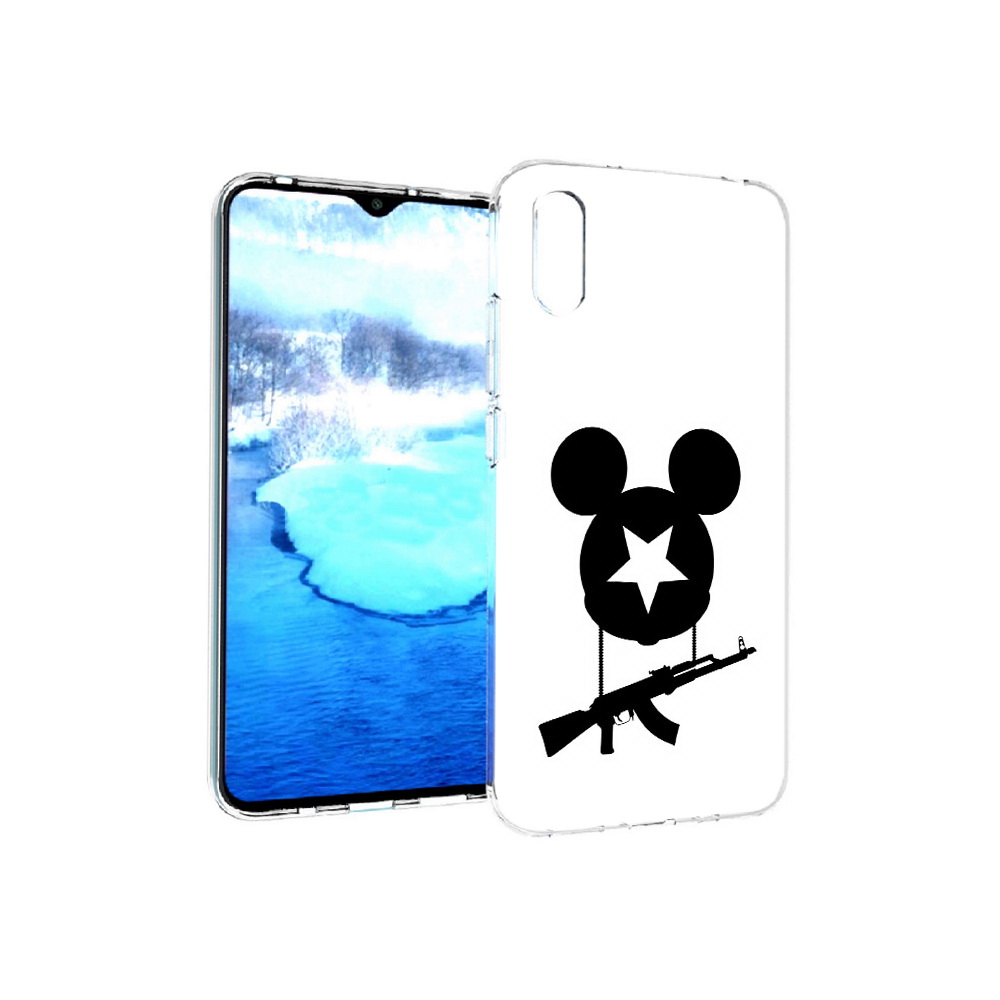 

Чехол MyPads Tocco для Xiaomi Redmi 9A АК Микки (PT151022.270.26), Прозрачный, Tocco