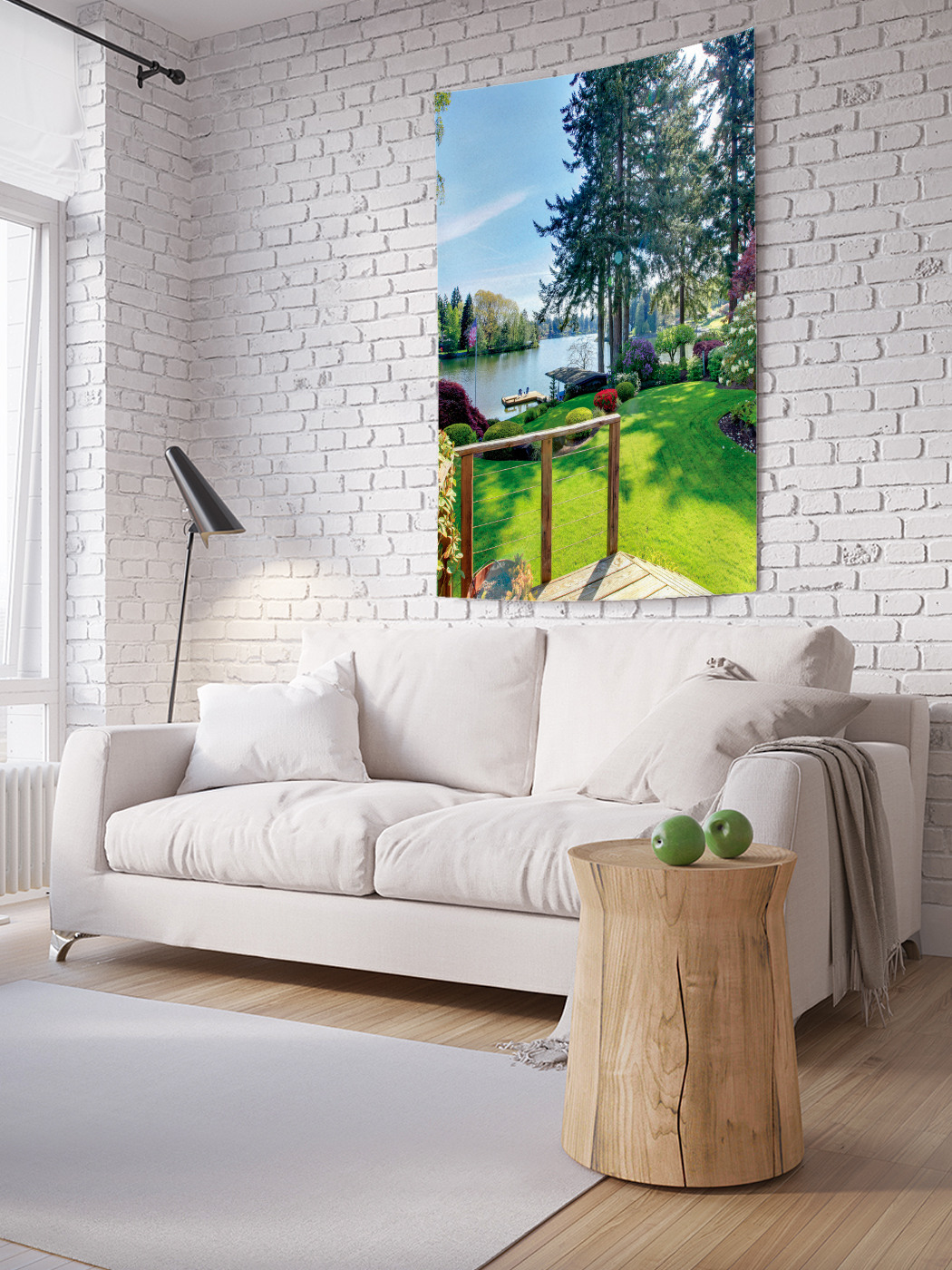 

Вертикальное фотопанно на стену JoyArty Лесной пейзаж 150x200 см, Лесной пейзаж