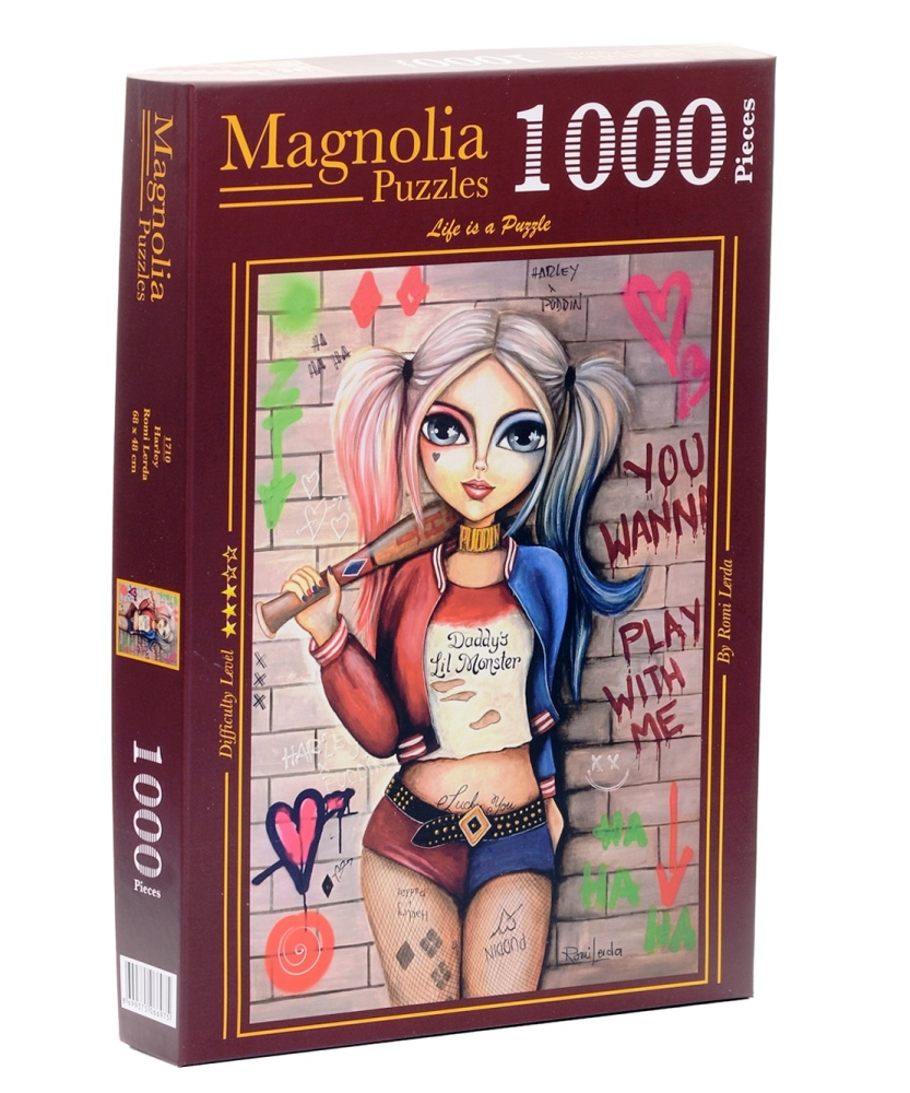 

Пазл Magnolia 1000 дет Харли, MGLerda