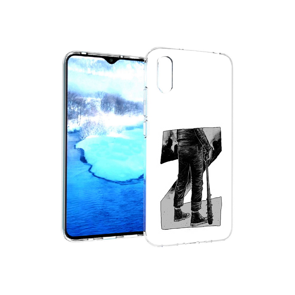 

Чехол MyPads Tocco для Xiaomi Redmi 9A воин черно белый (PT151022.270.265), Tocco