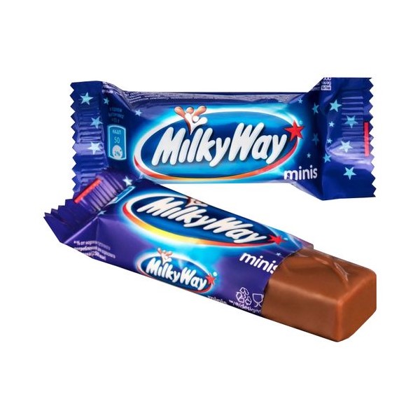 

Батончики Milky Way Minis с суфле в молочном шоколаде