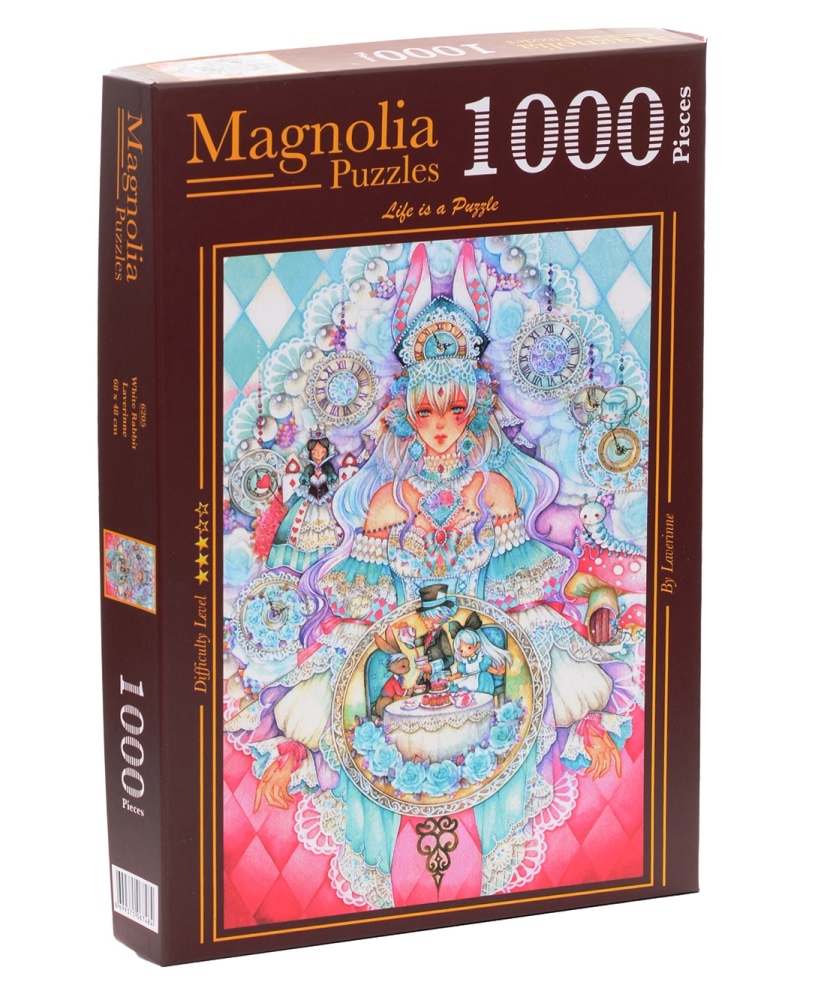 

Пазл Magnolia 1000 дет Белый кролик, MGLaverinne