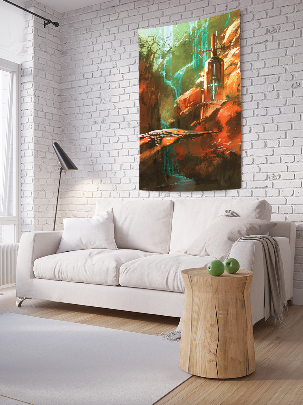 

Вертикальное фотопанно на стену JoyArty Колдовская башня 150x200 см, Колдовская башня
