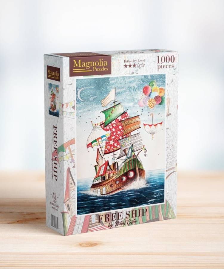 

Пазл Magnolia 1000 дет Свободный корабль, MGNihal