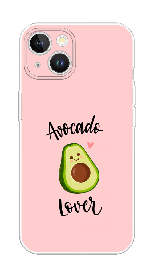 

Чехол на Apple iPhone 15 Plus "Avocado lover", Розовый;зеленый, 15650-1