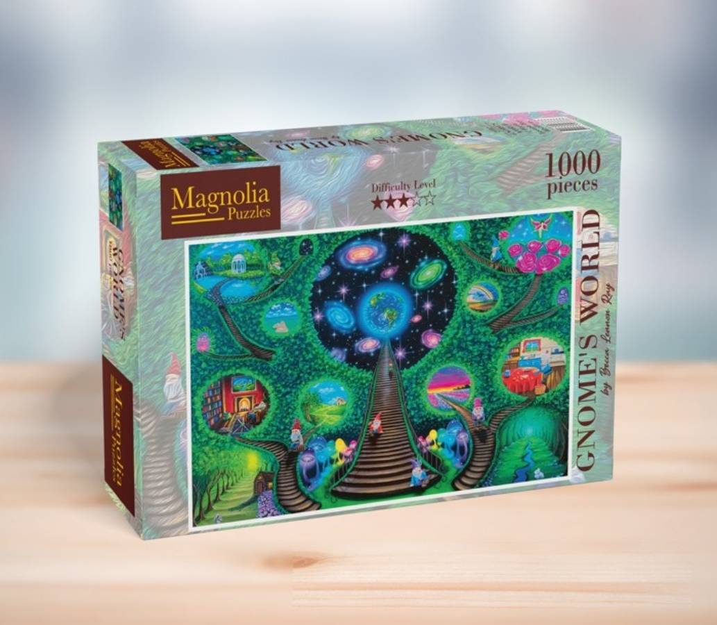 

Пазл Magnolia 1000 дет Мир гномов, MGRay
