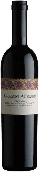

Вино Giovanni Allegrini Recioto della Valpolicella Classico красное, сладкое, 500 мл