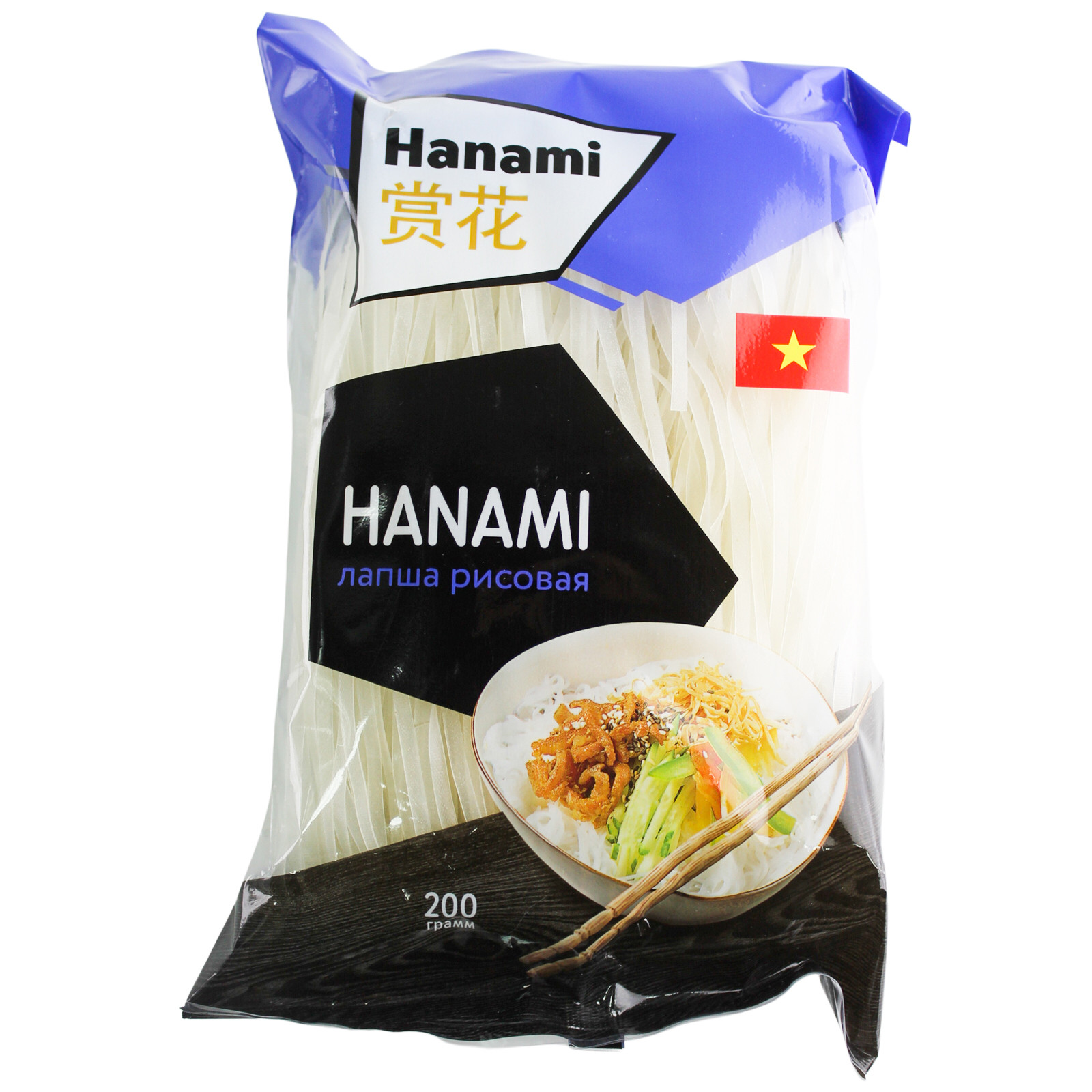 

Макаронные изделия Hanаmi Лапша рисовая 200 г
