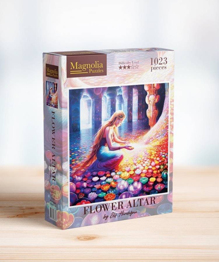 

Пазл Magnolia 1000 дет Цветочный алтарь, MGElif