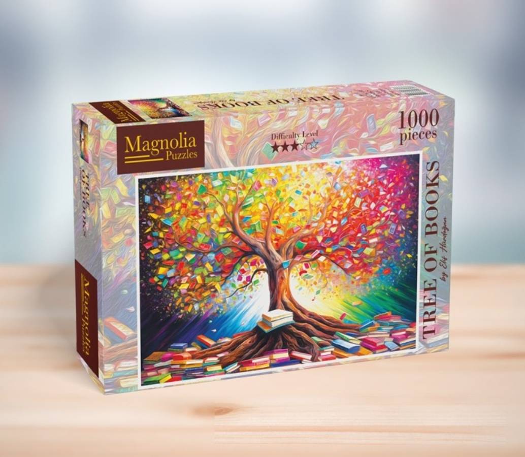 

Пазл Magnolia 1000 дет Книжное дерево, MGElif