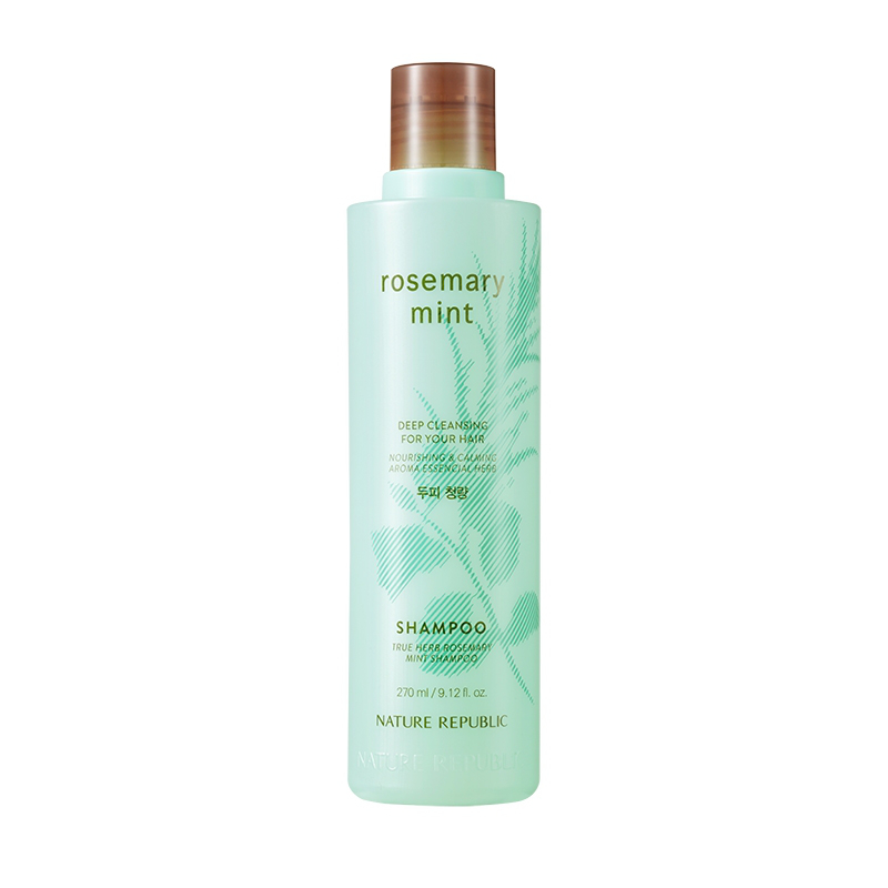 фото Шампунь на травах для волос true herb shampoo (rosemary mint), nature republic арт.470464