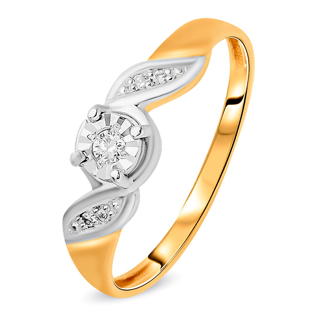 

Кольцо из золота р. , 585Gold 101014336, бриллиант, 101014336