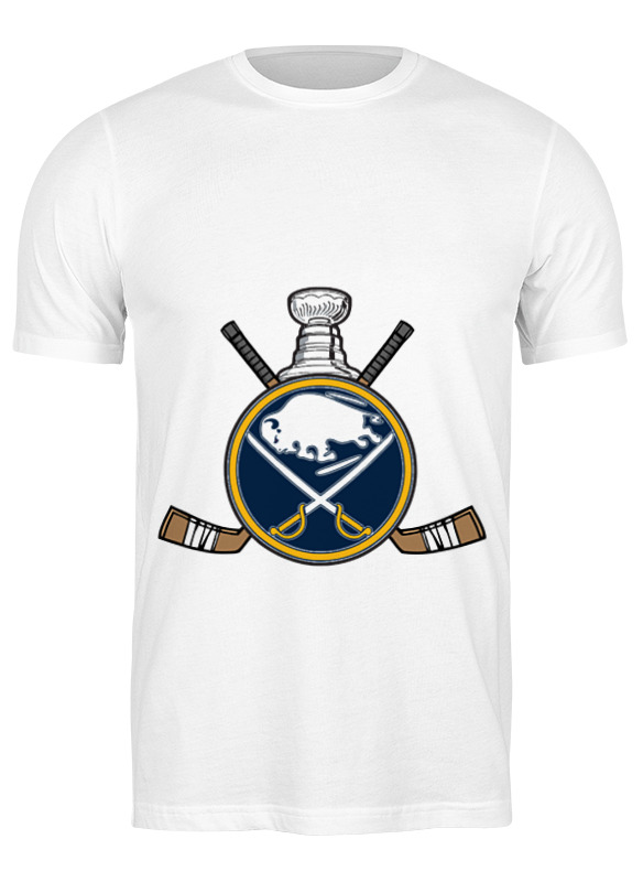 

Футболка мужская Printio Buffalo sabres белая L, Белый, Buffalo sabres