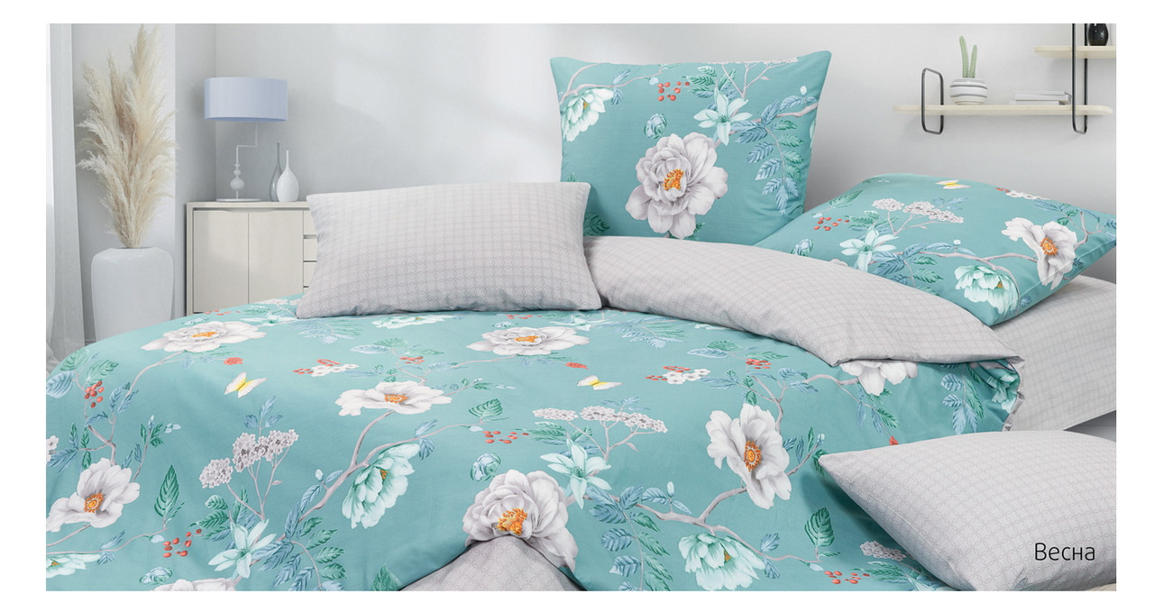Комплект постельного белья Ecotex Гармоника Семейный Весна