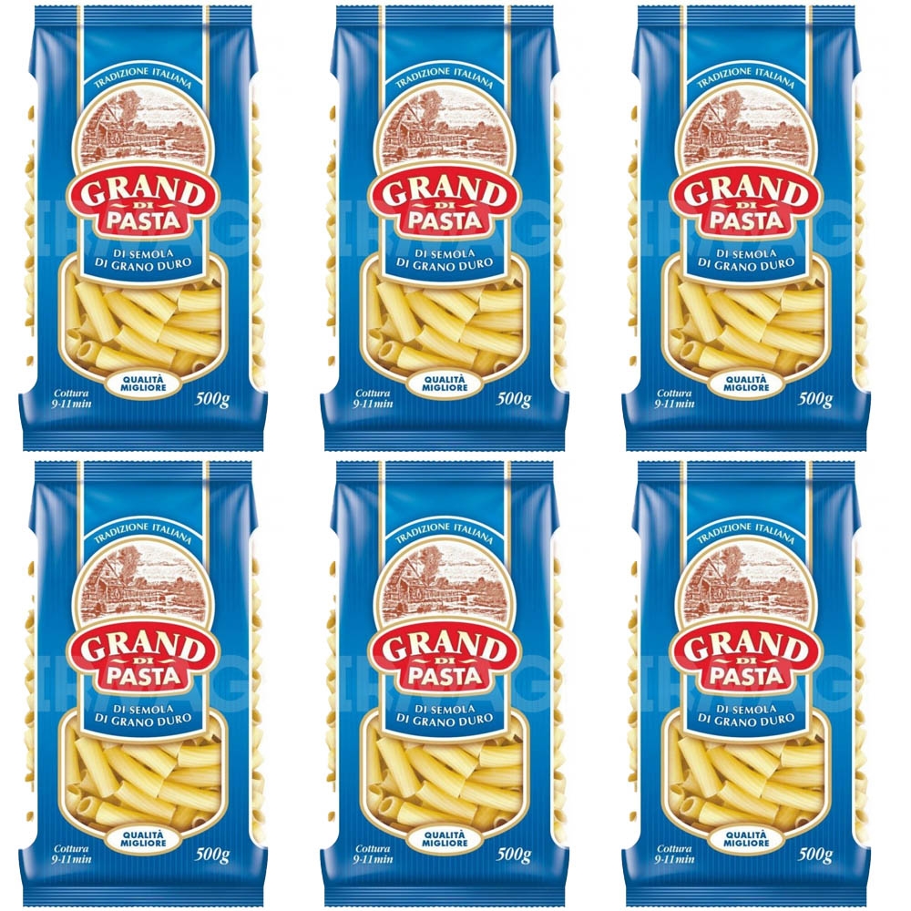 

Трубочки Grand Di Pasta тубетти, 500 г х 6 шт