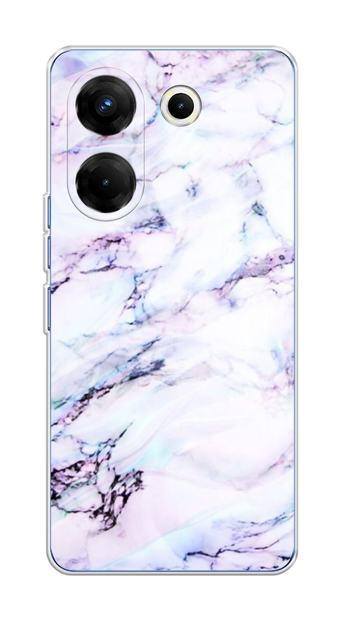 

Чехол на Tecno Camon 20 Pro 5G "Радужный мрамор", Серый;фиолетовый, 304050-3