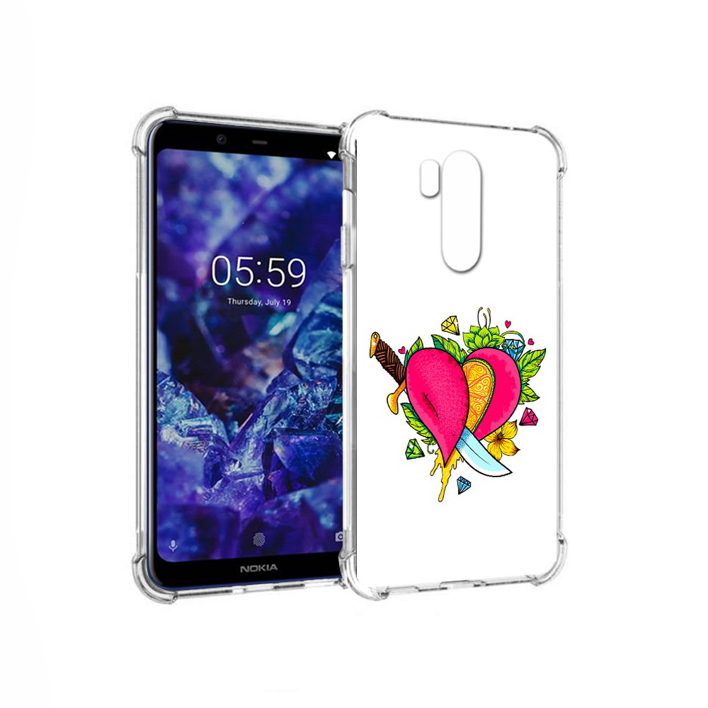 

Чехол MyPads Tocco для Nokia X7 Фруктовое сердце (PT123767.122.188), Прозрачный, Tocco