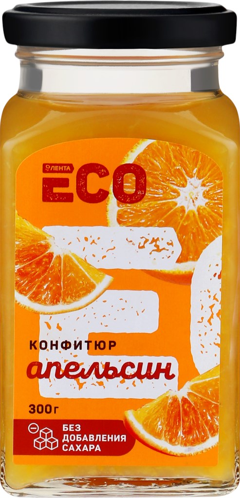 

Конфитюр Лента Eco апельсин 300 г