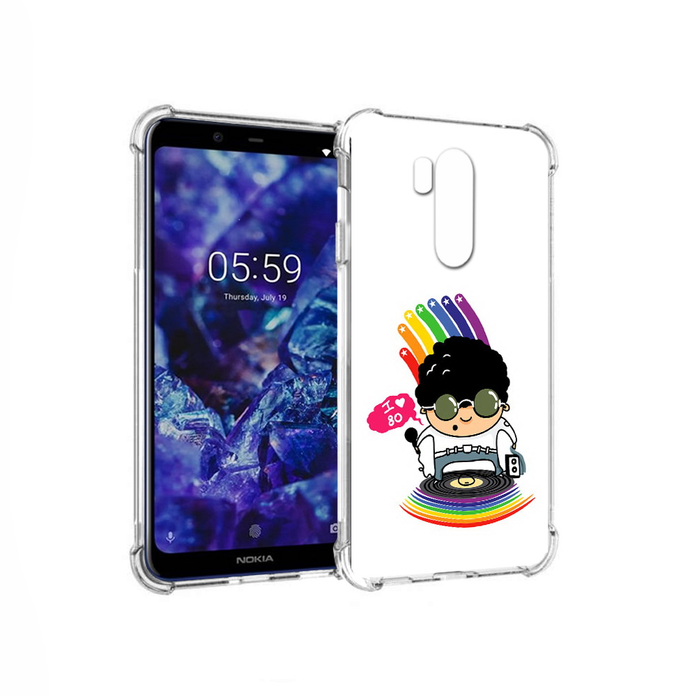 

Чехол MyPads Tocco для Nokia X7 Я люблю 80-е (PT123767.122.205), Прозрачный, Tocco