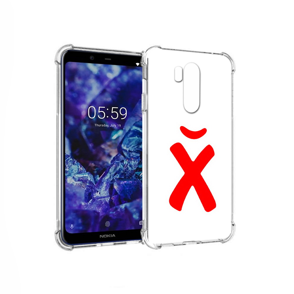 

Чехол MyPads Tocco для Nokia X7 абстракция буква х (PT123767.122.209), Прозрачный, Tocco
