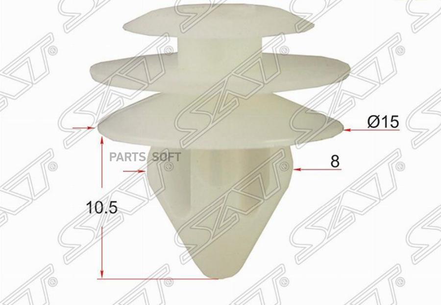 

SAT ST-M11434 Клипса обшивки двери 1 шт. 1шт