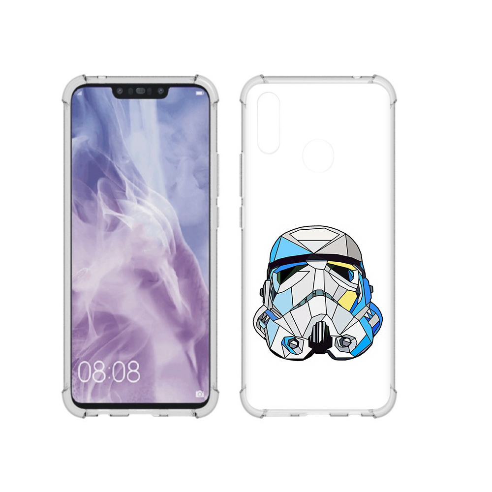 

Чехол MyPads Tocco для Huawei Nova 3i star wars дарт вейдер (PT227100.63.22), Прозрачный, Tocco
