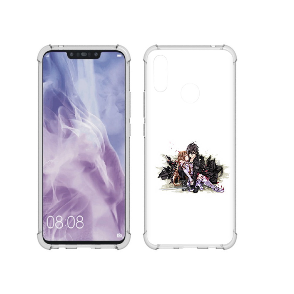 

Чехол MyPads Tocco для Huawei Nova 3i аниме асуна (PT227100.63.222), Прозрачный, Tocco